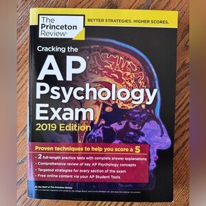 UNUSED AP Psychology Test Prep Book